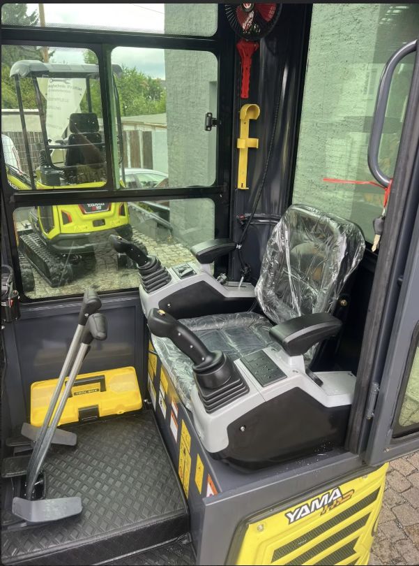 1T Kingway Minibagger Yama H12 Koop mit Kabine, Joysticks Daumen