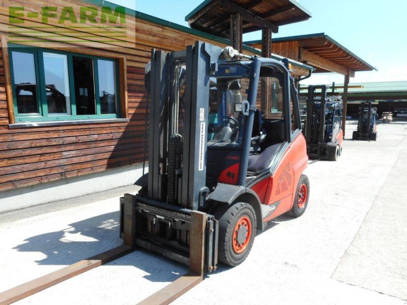 Linde h40d triplex 4,52m + ss + halbkab.