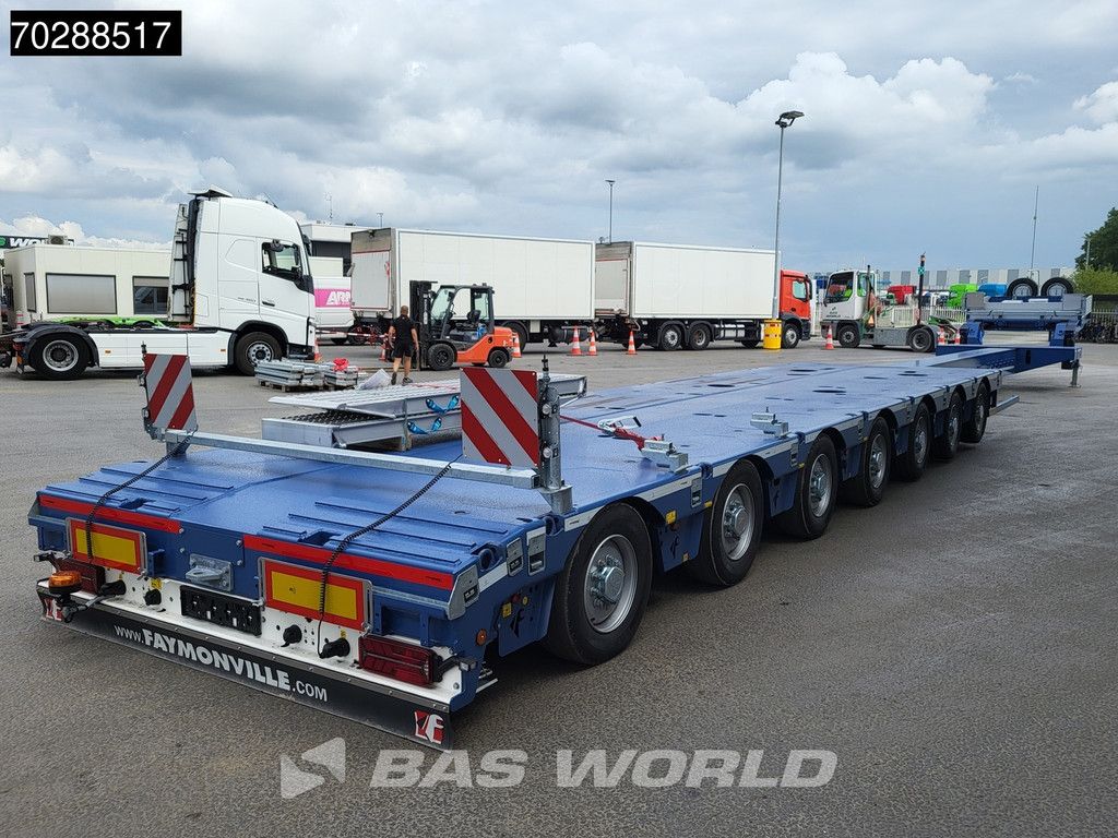 Faymonville F-S47-2GXX Mehr Achsen 2x extendable 31.7m Hydraulic Steering 114.000kg Galvanised Remote Automatic greasing