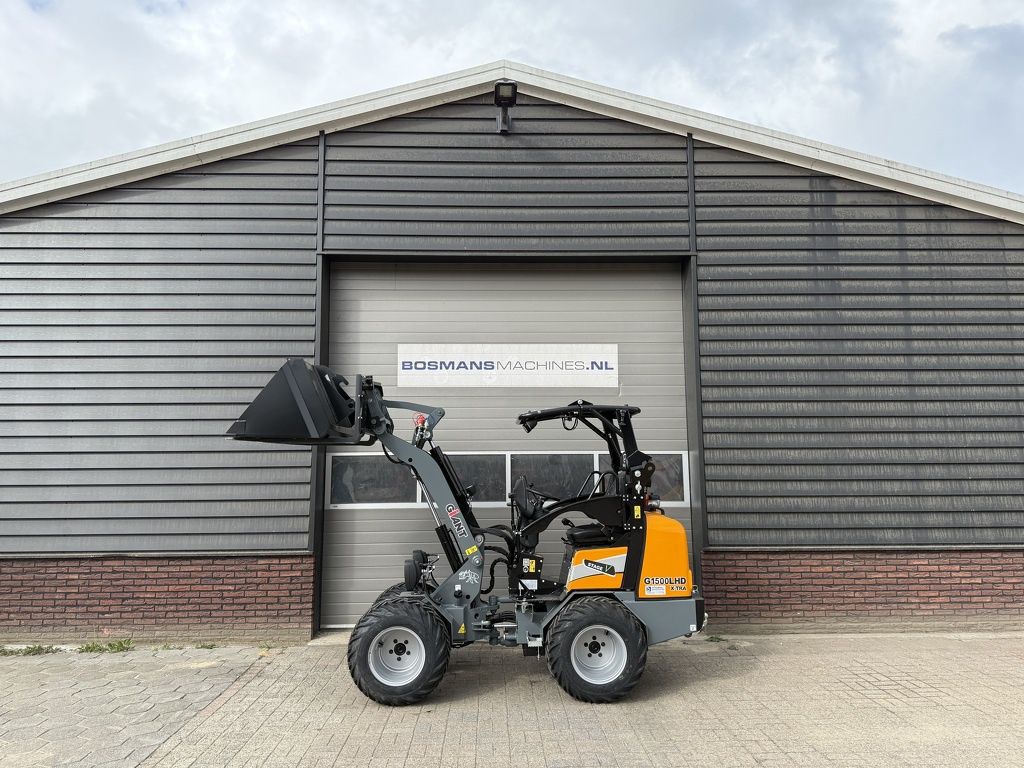 Giant G1500 L HD X-TRA minishovel / kniklader NIEUW