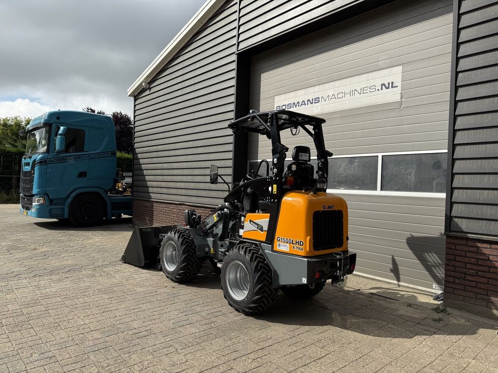Giant G1500 L HD X-TRA minishovel / kniklader NIEUW