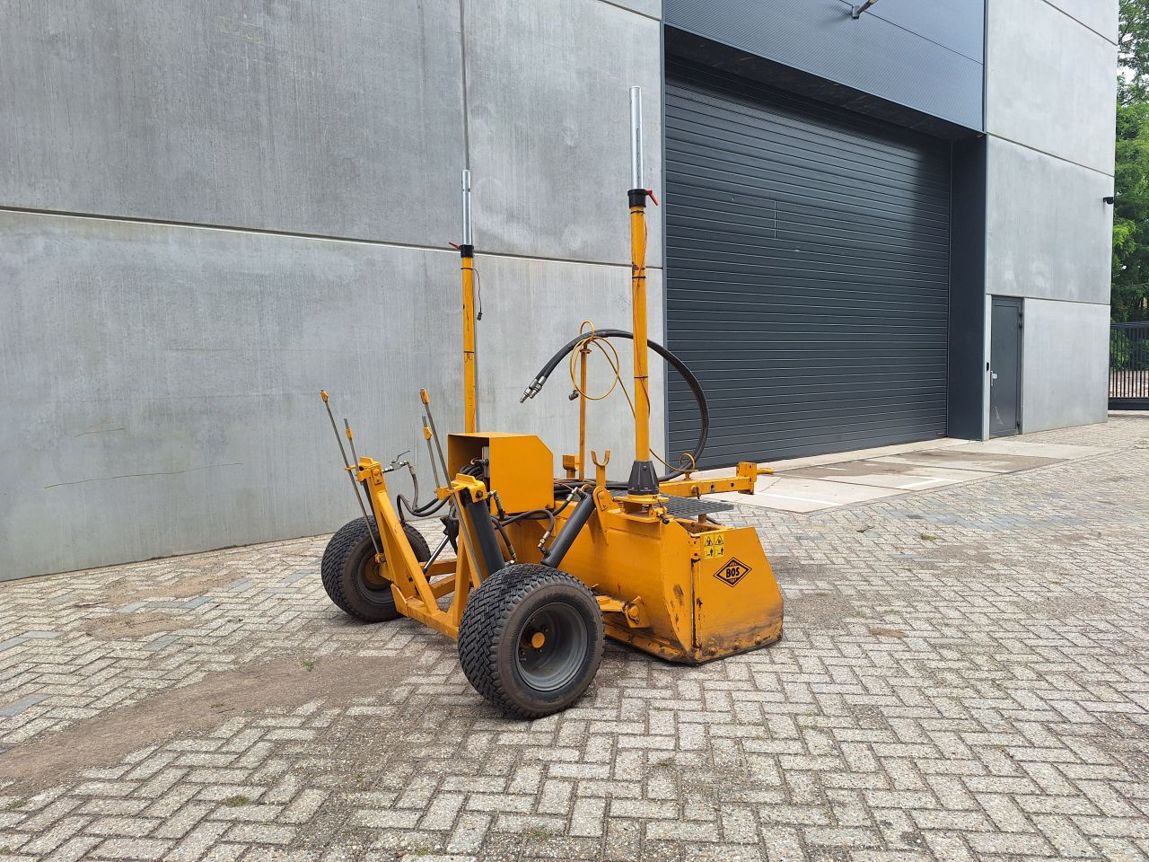 Bos KB 1800 met Kieboom Machine Control