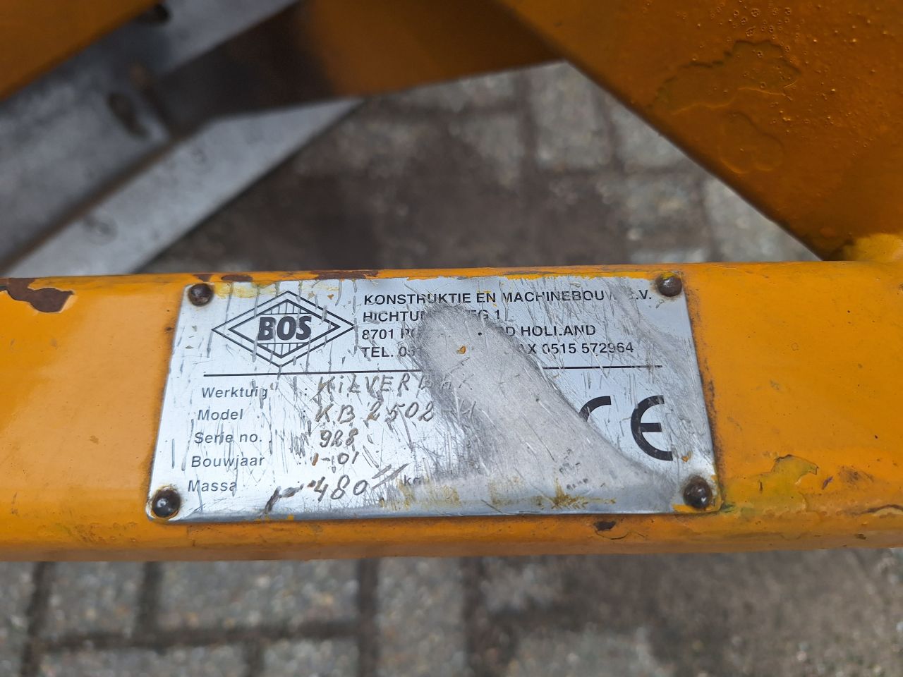 Bos KB 1800 met Kieboom Machine Control