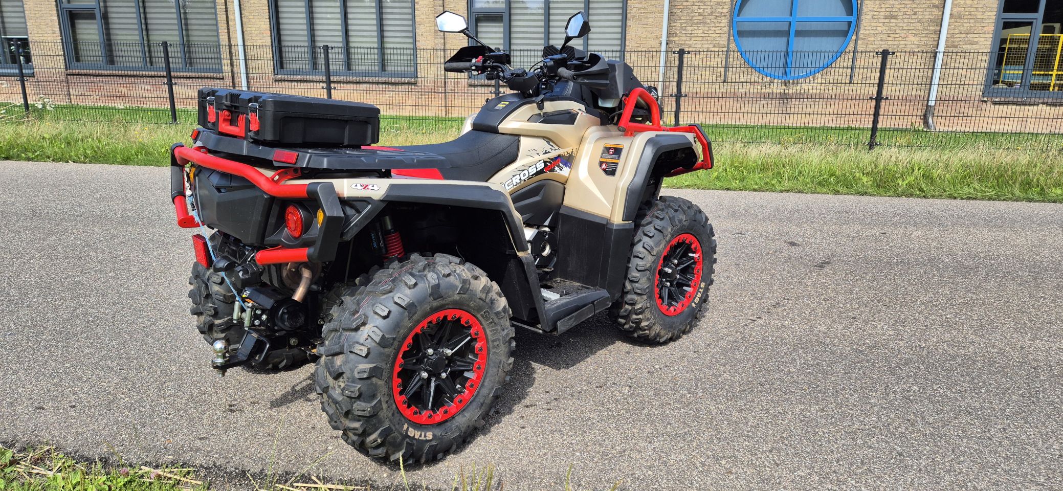 Odes mudcross 1000 Monster quad weinig gebruikt 2025 demo