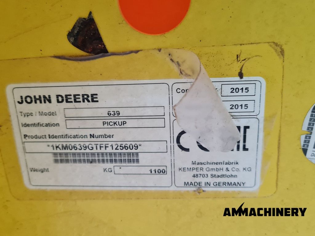 John Deere 639