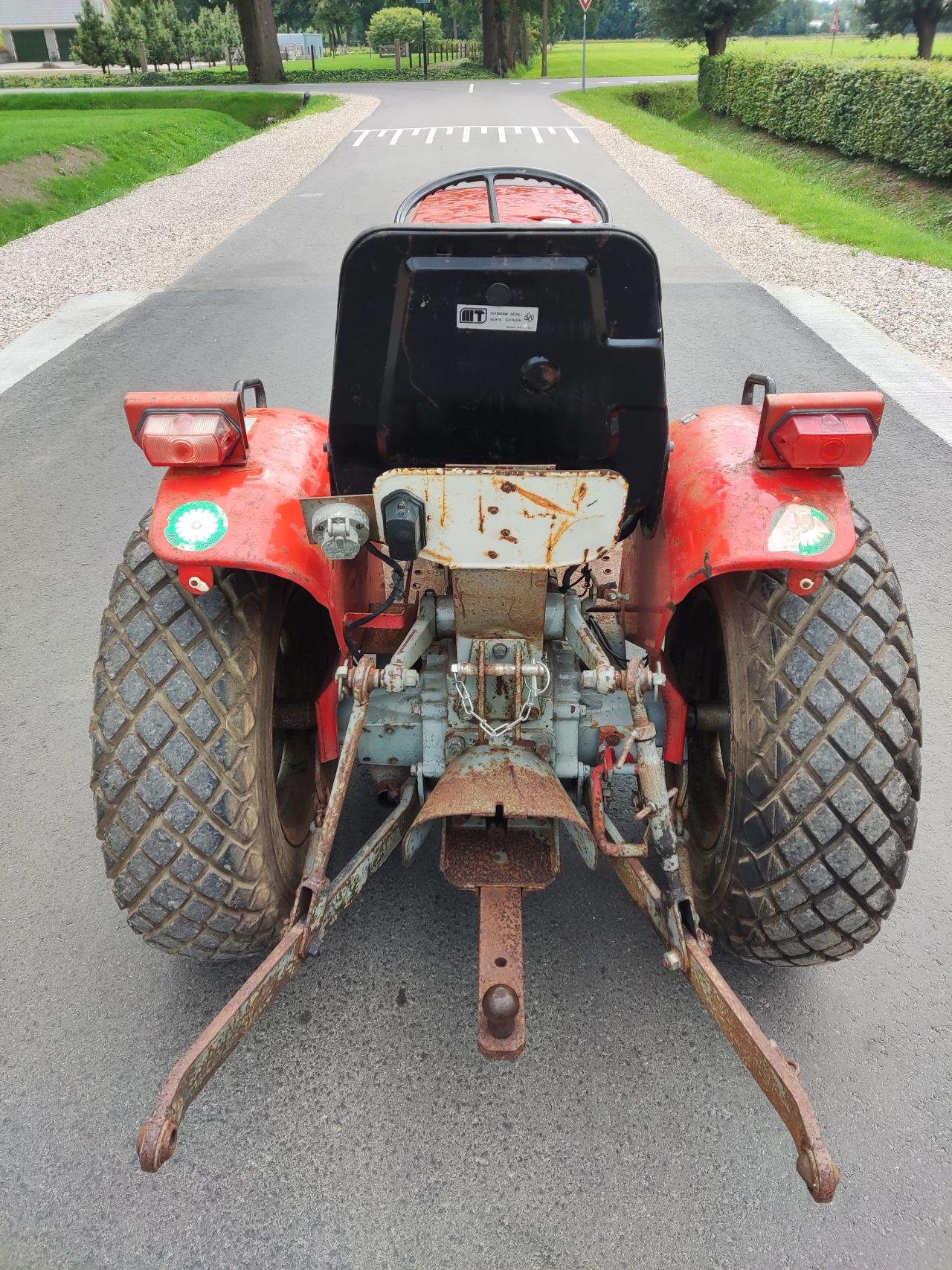 Massey Ferguson minitractor (type 200, diesel, 20 pk, UNIEK)