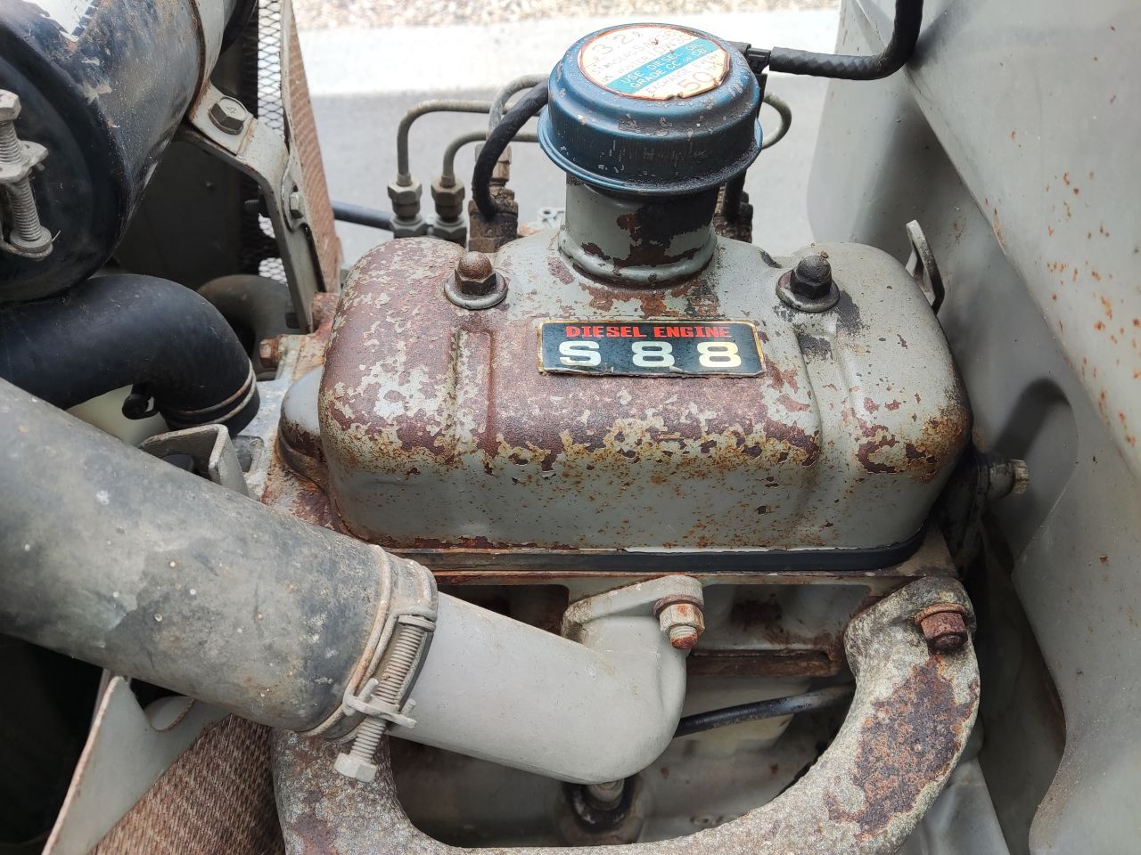 Massey Ferguson minitractor (type 200, diesel, 20 pk, UNIEK)