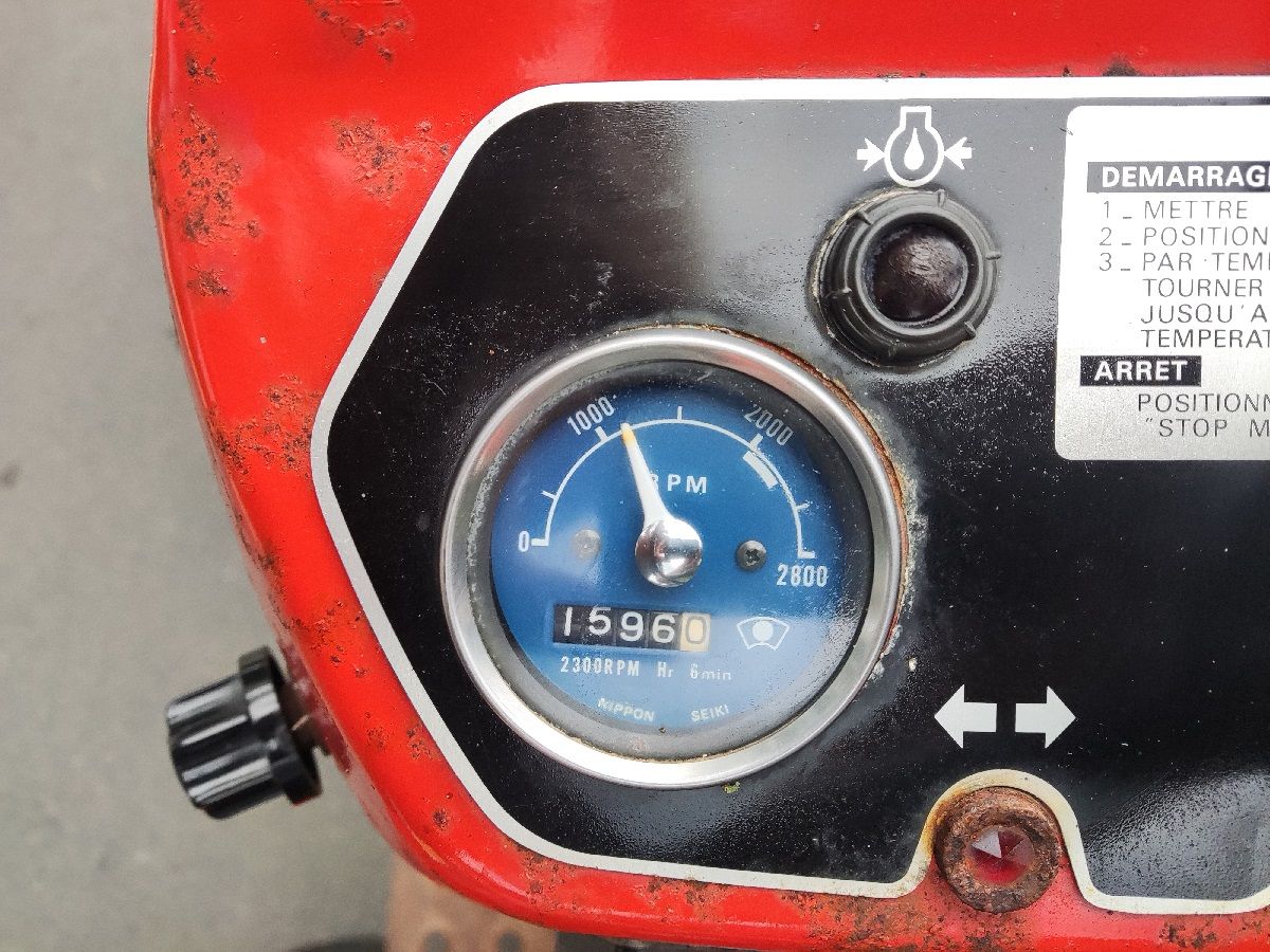 Massey Ferguson minitractor (type 200, diesel, 20 pk, UNIEK)