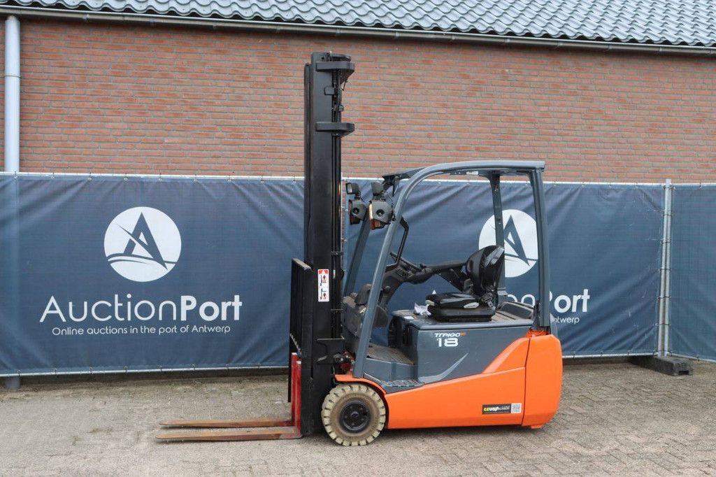 Forklift Toyota 8FBET18 Electric 1800kg 6.5m 2011