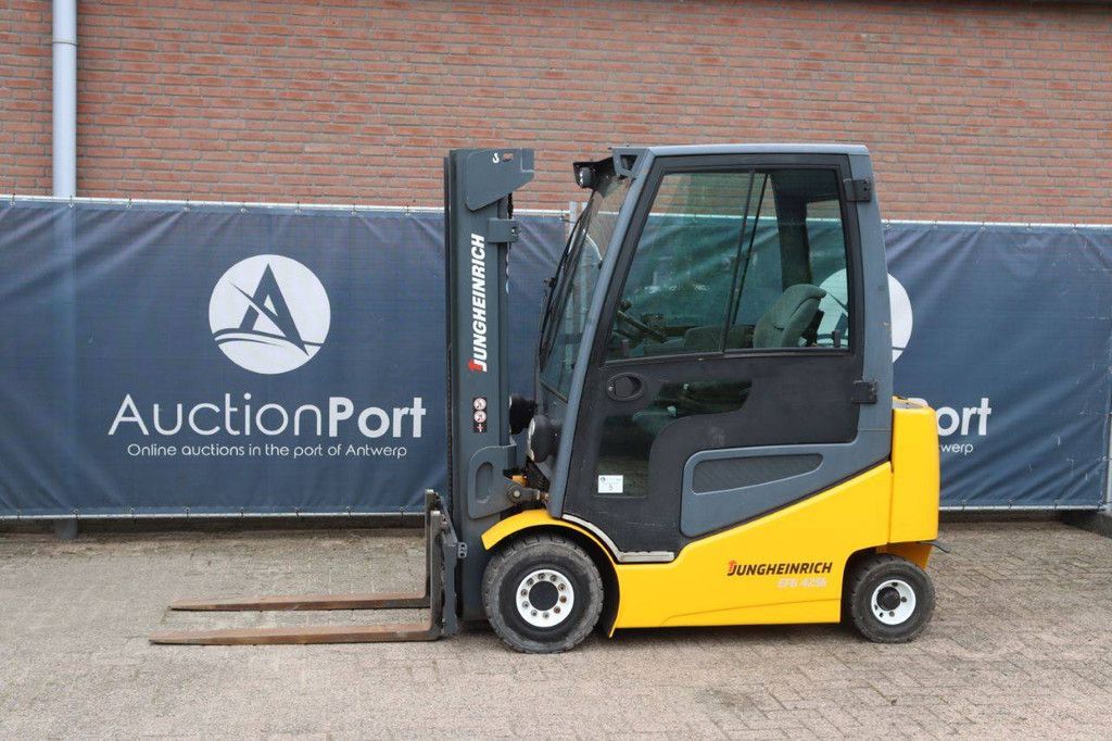 Heftruck Jungheinrich EFG 425k Elektrisch 2400kg 4.4m 2012
