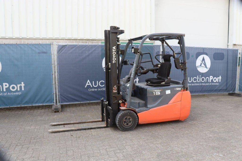 Heftruck Toyota 8FBET16 Elektrisch 1600kg 2012