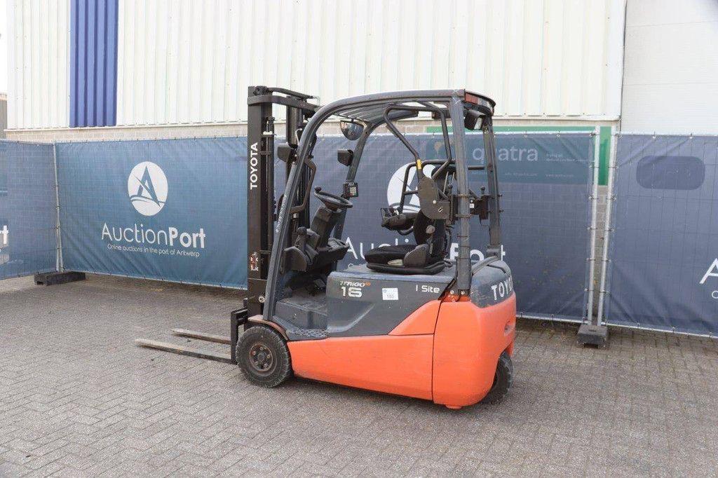 Heftruck Toyota 8FBET16 Elektrisch 1600kg 2012