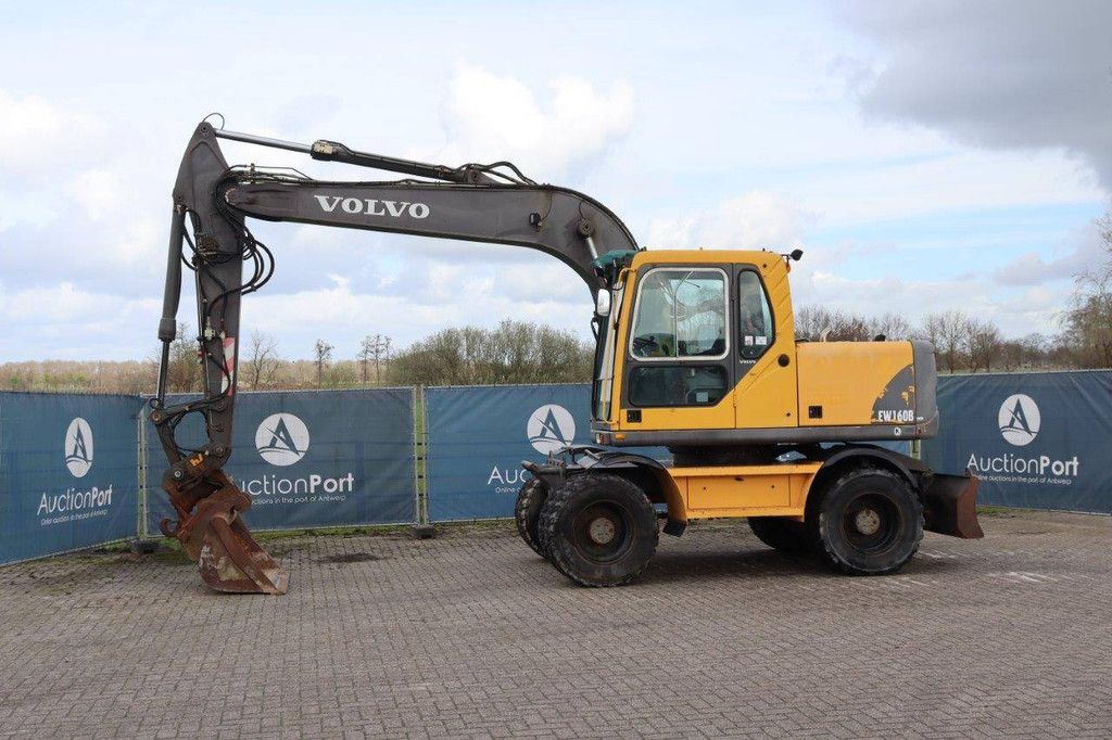 Bandenkraan Volvo EW160B Diesel
