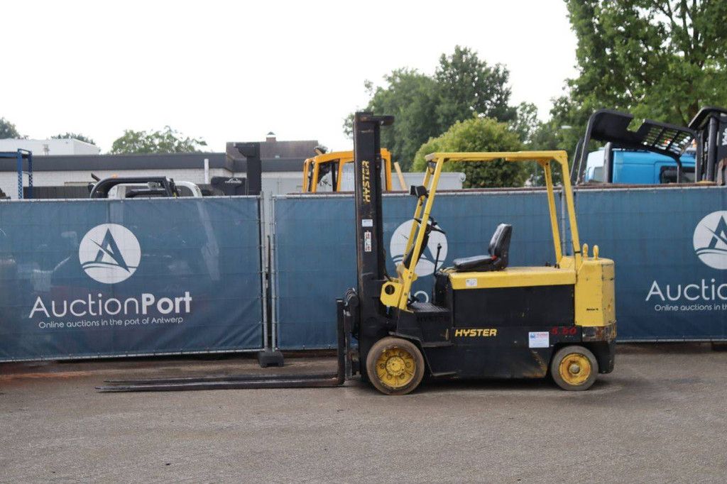 Forklift Hyster E5.50XL Electric 4840kg 4.05m 2000