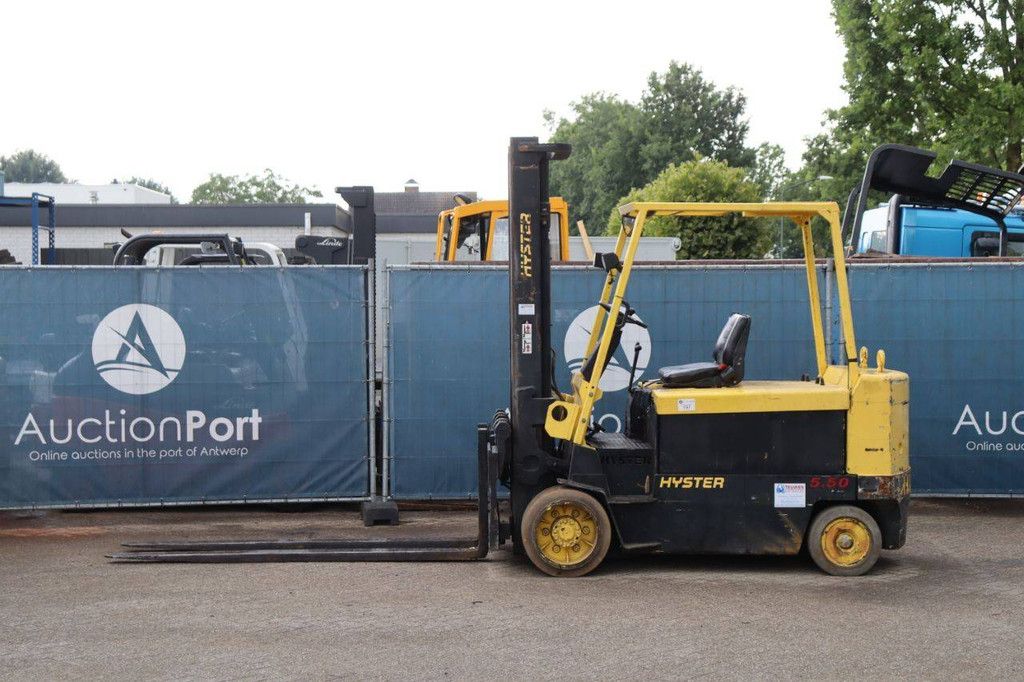 Forklift Hyster E5.50XL Electric 4840kg 4.05m 2000