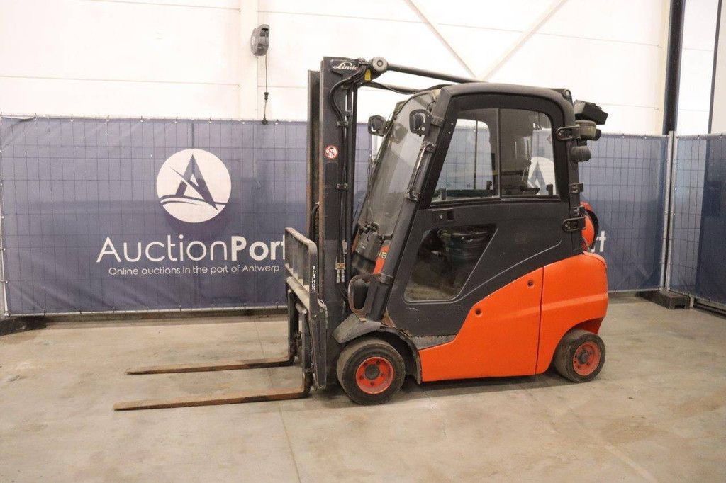 Gabelstapler Linde H18T-01 Treibgas 1800kg 4,5m 2014