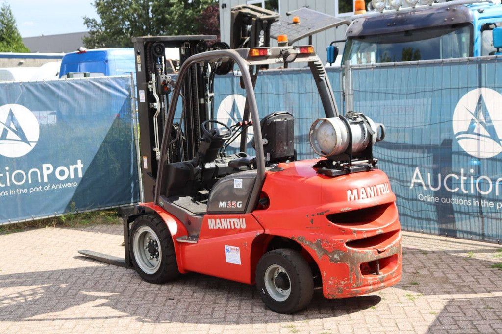 Heftruck Manitou MI 35 G LPG 3500kg 2017