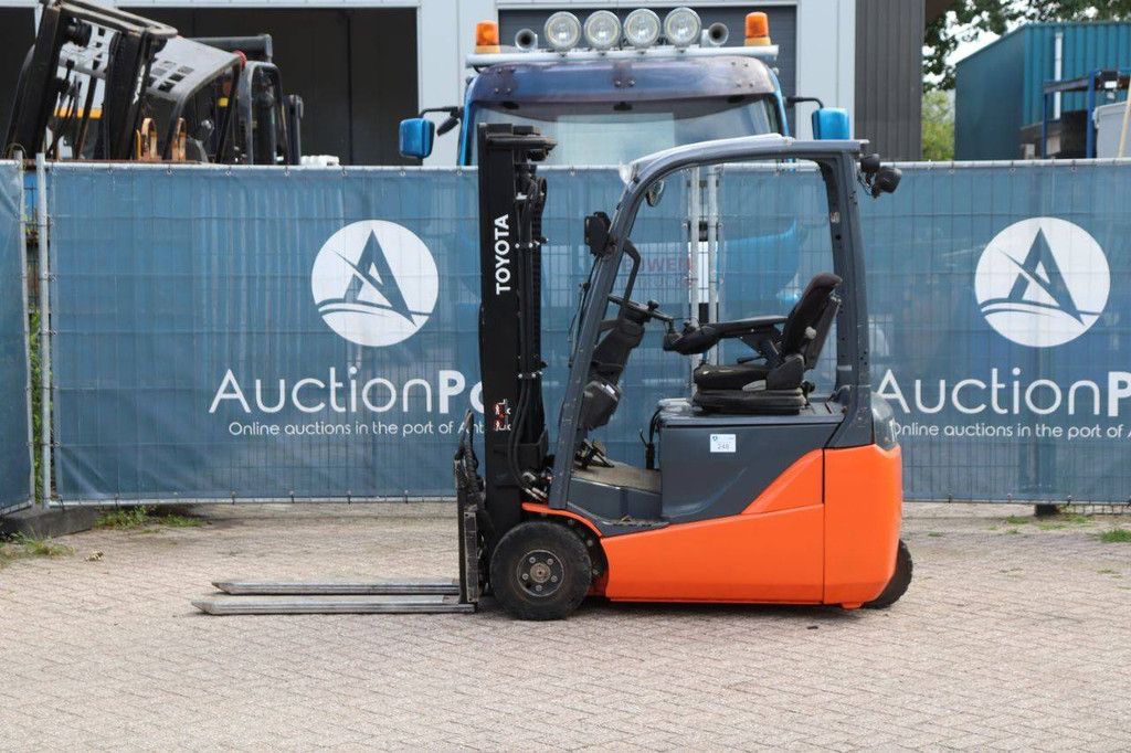 Toyota 8FBEK16T Electric Forklift 1600kg 3.3m 2018