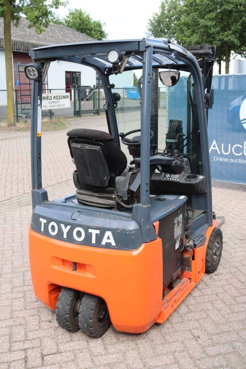 Toyota 8FBEK16T Electric Forklift 1600kg 3.3m 2018
