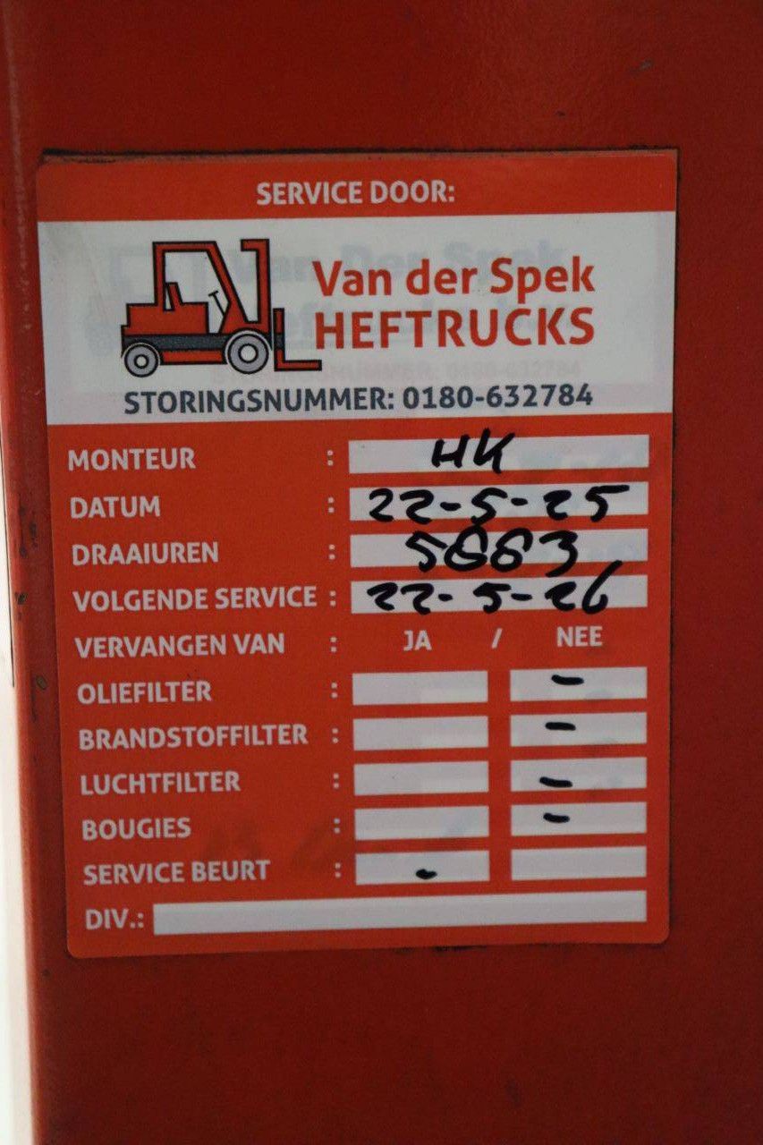 Stacker BT PPH 1600 MX Electric 800kg 1.55m 2003