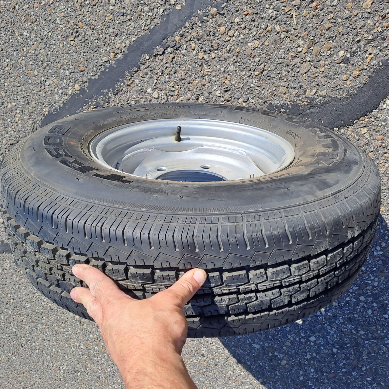 Wielen 14 inch met landbouwsteek 6 gaats