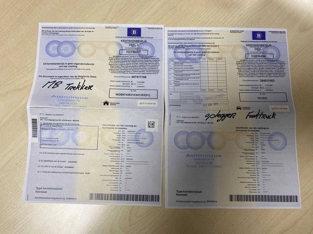 Marktwagen Vrachtwagen Mercedes-Benz Atego Atego 1328 LS Diesel 2000