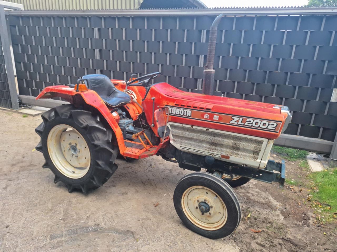 Kubota ZL2002 tuintrekker iseki yanmar