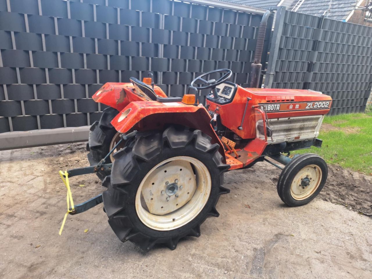 Kubota ZL2002 tuintrekker iseki yanmar