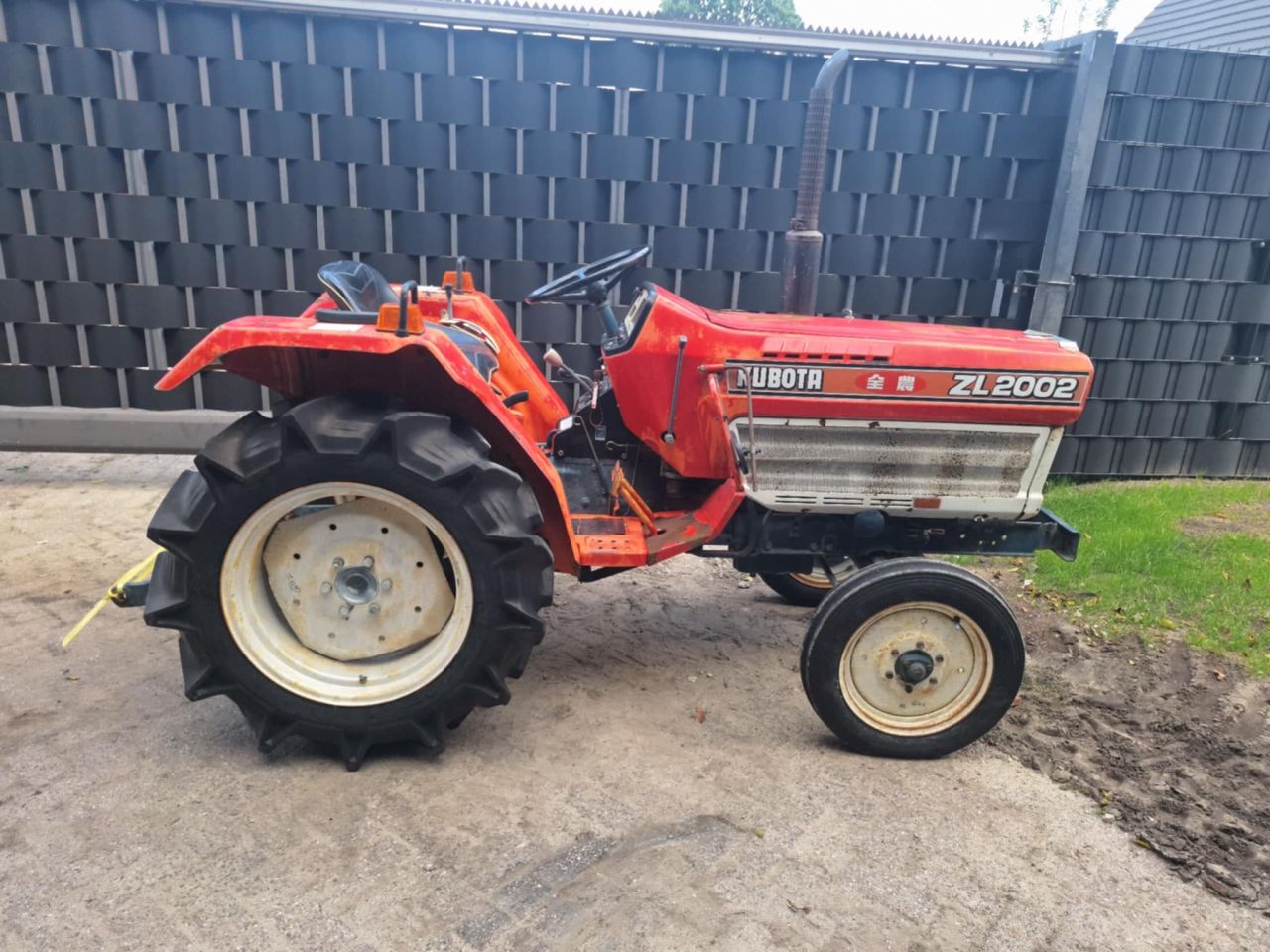 Kubota ZL2002 tuintrekker iseki yanmar
