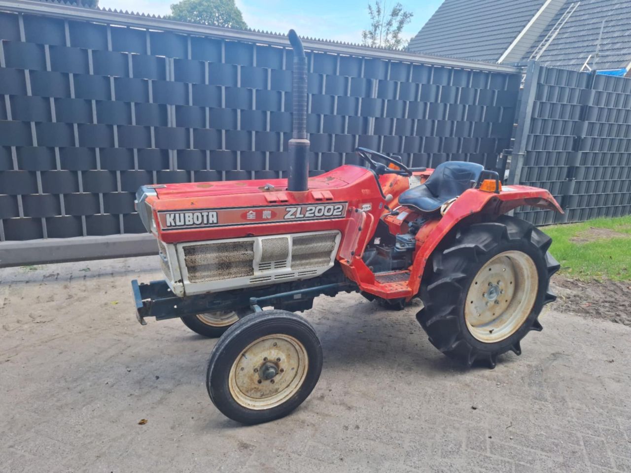 Kubota ZL2002 tuintrekker iseki yanmar