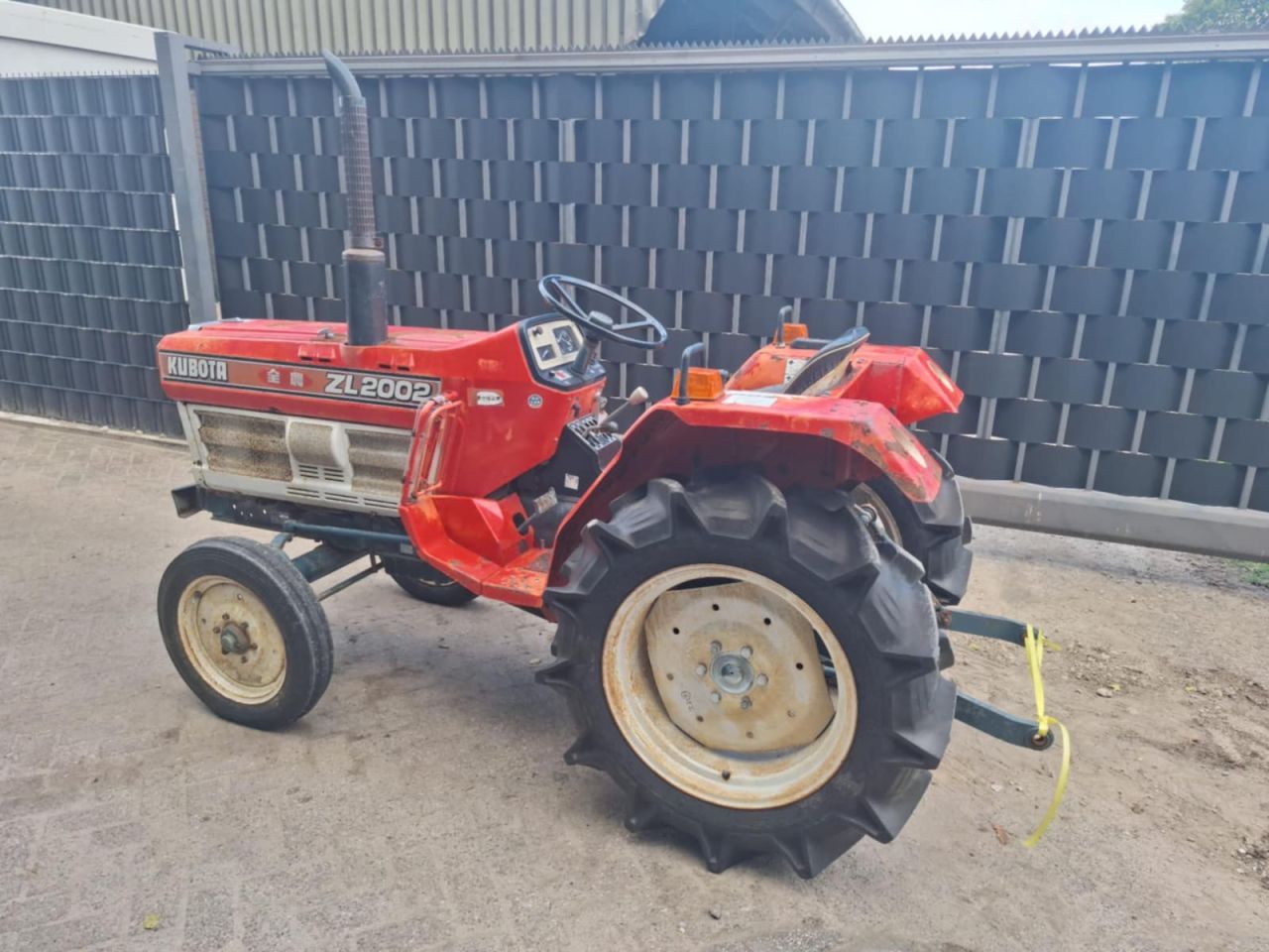Kubota ZL2002 tuintrekker iseki yanmar
