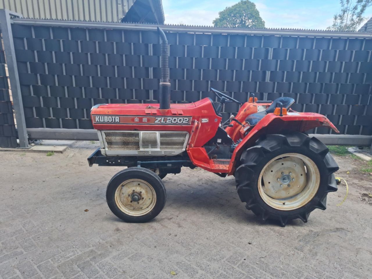 Kubota ZL2002 tuintrekker iseki yanmar