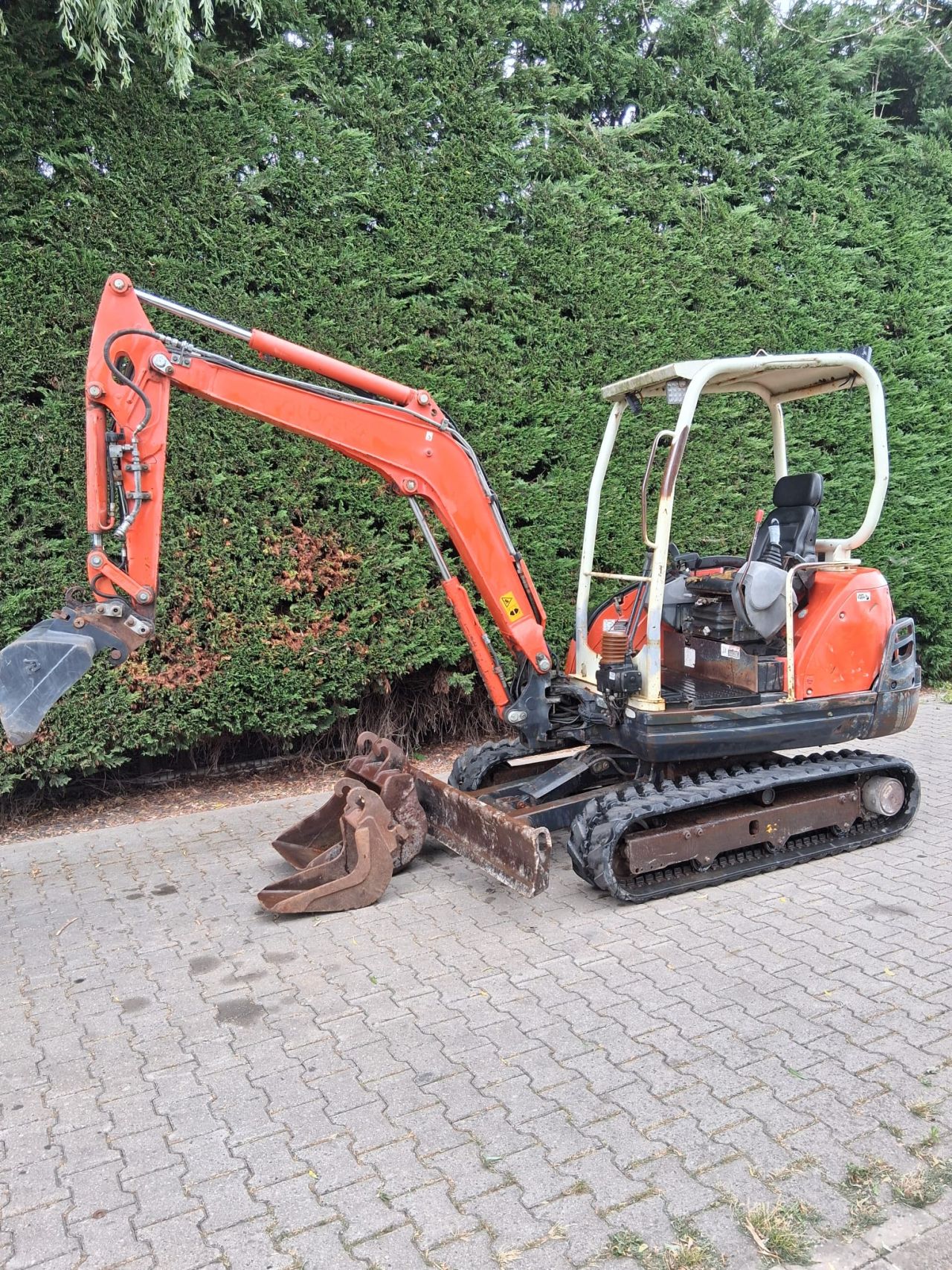 Minigraver kubota kx71/kx61