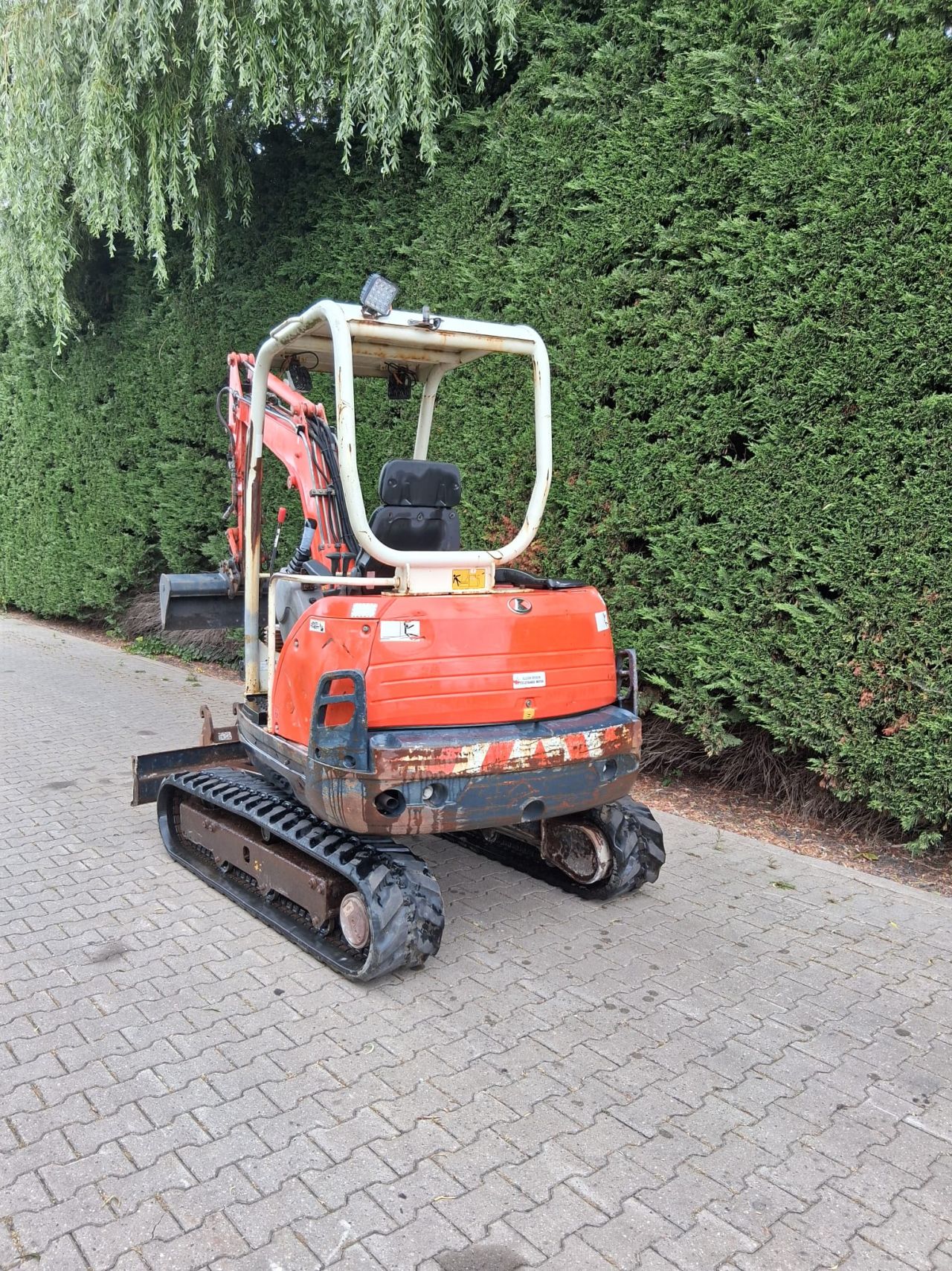 Minigraver kubota kx71/kx61