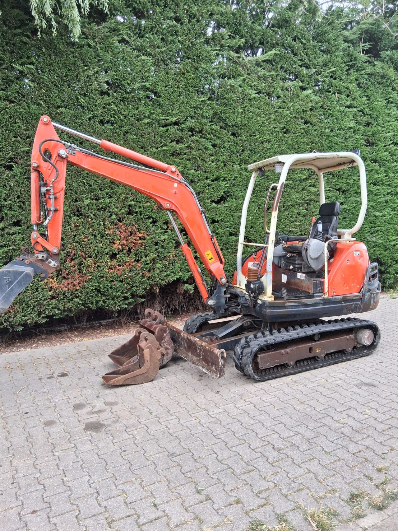 Minigraver kubota kx71/kx61