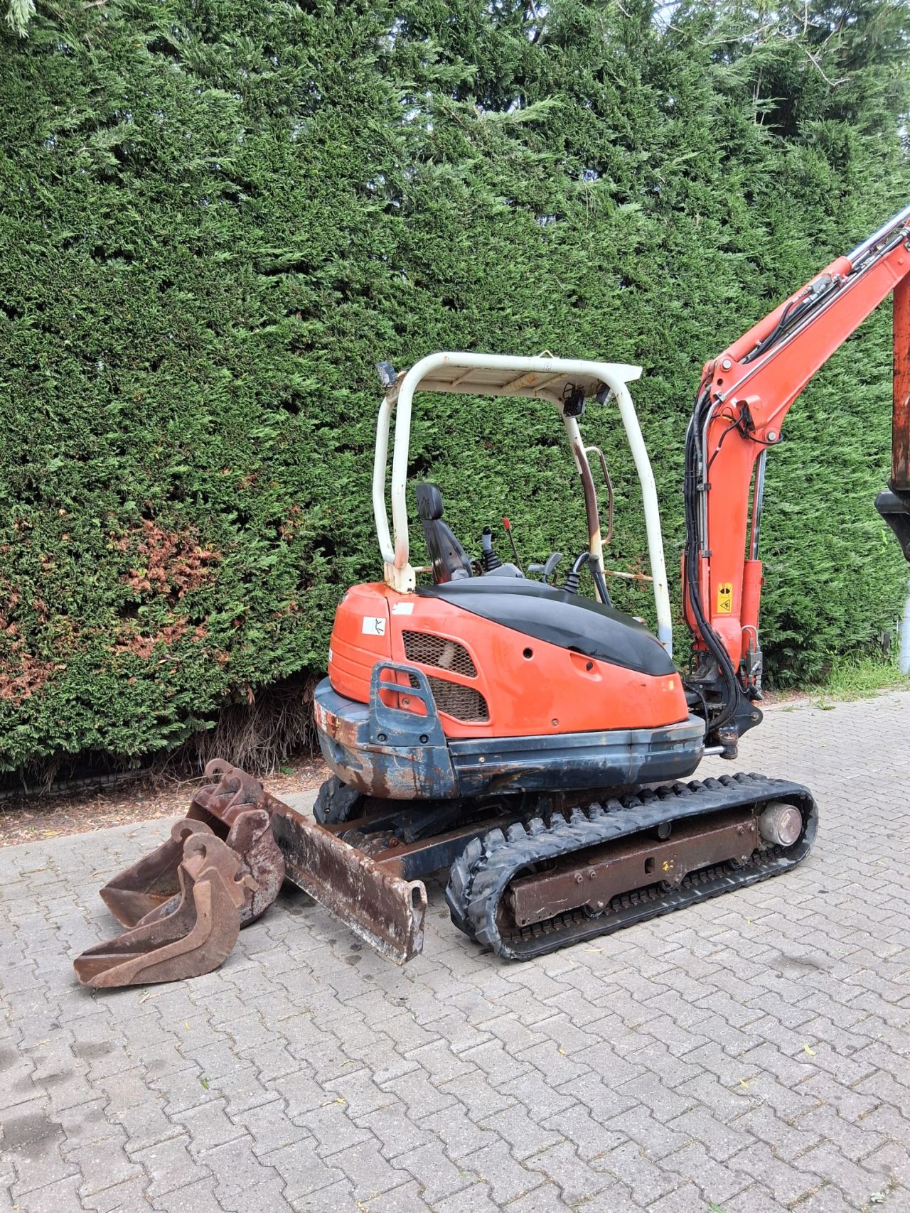 Minigraver kubota kx71/kx61