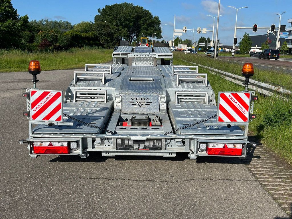 VEGA Trailer PROMAX 3 axle trucktransporter direct rijden!!!!!!!!!!!