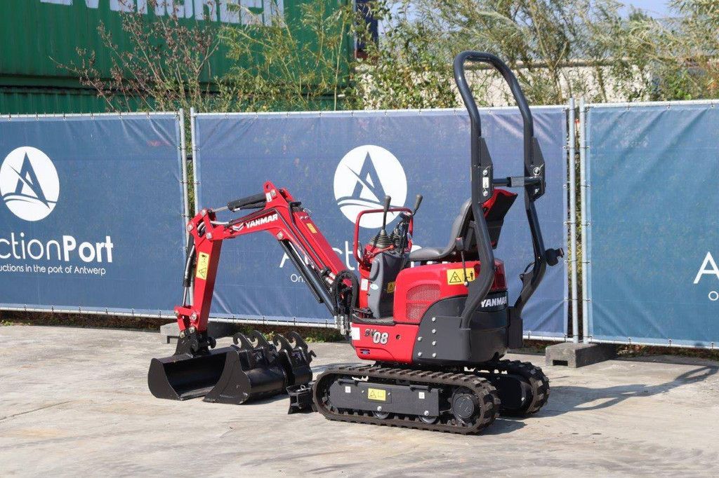 Minibagger Yanmar SV08-1C Diesel 10 PS 2022 Neu