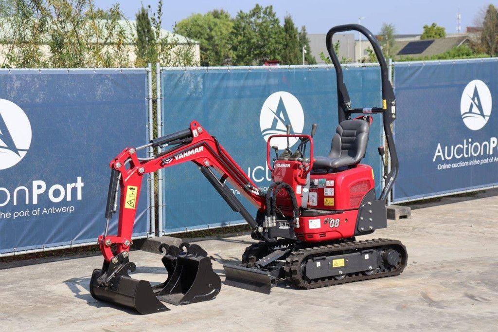 Minibagger Yanmar SV08-1C Diesel 10 PS 2022 Neu