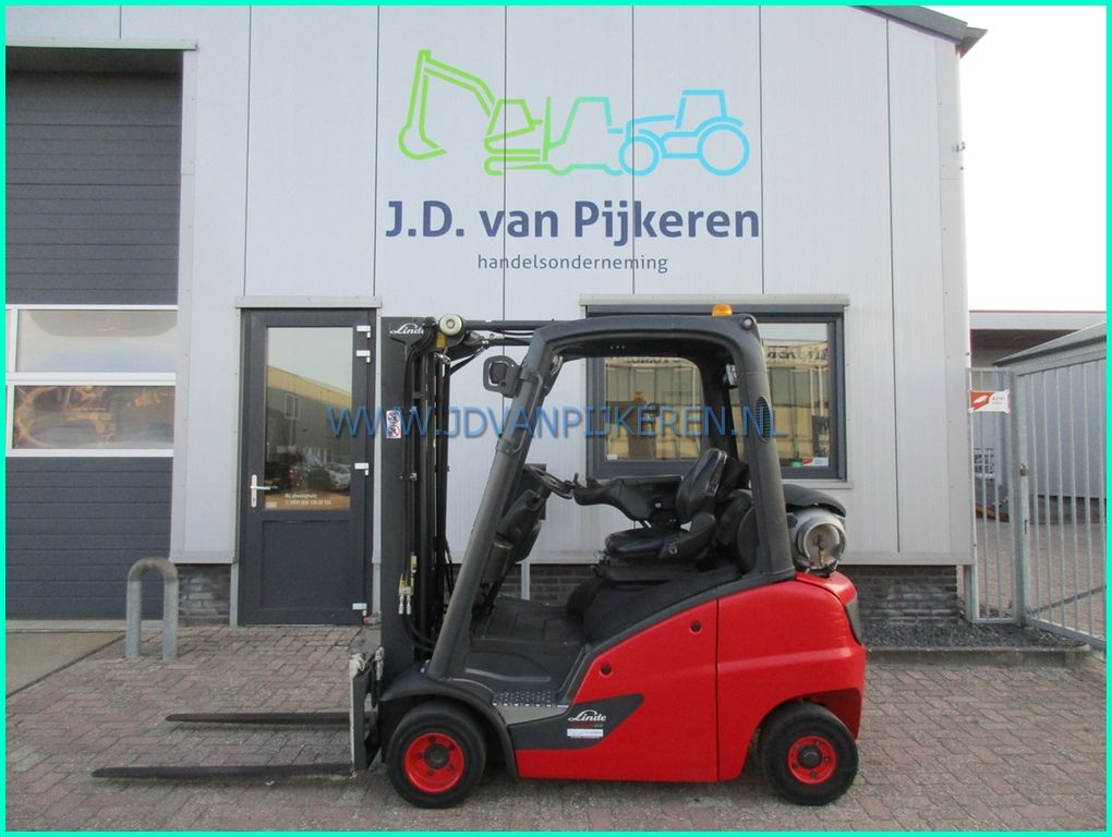Linde H20T-01 evo triplex+sideshift+4xhydrauliek 210cm hoog
