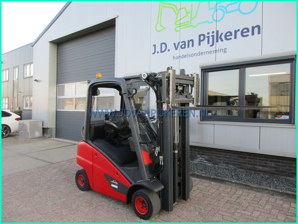 Linde H20T-01 evo triplex+sideshift+4xhydrauliek 210cm hoog