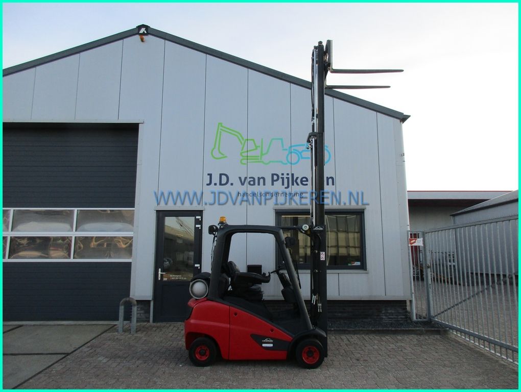 Linde H20T-01 evo triplex+sideshift+4xhydrauliek 210cm hoog