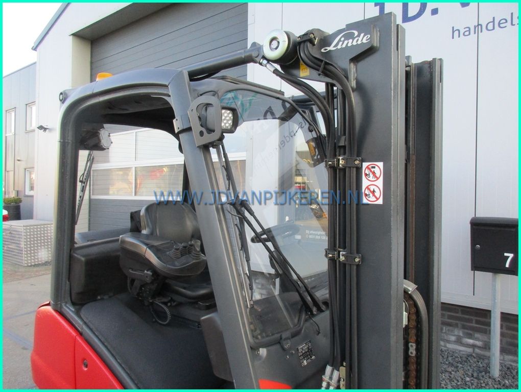 Linde H20T-01 evo triplex+sideshift+4xhydrauliek 210cm hoog