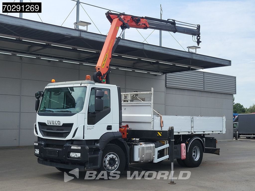 Iveco Stralis 310 4X2 Palfinger PK14002EH Crane Tipper Full Steel Automatic Euro 6