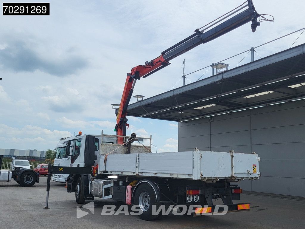 Iveco Stralis 310 4X2 Palfinger PK14002EH Crane Tipper Full Steel Automatic Euro 6