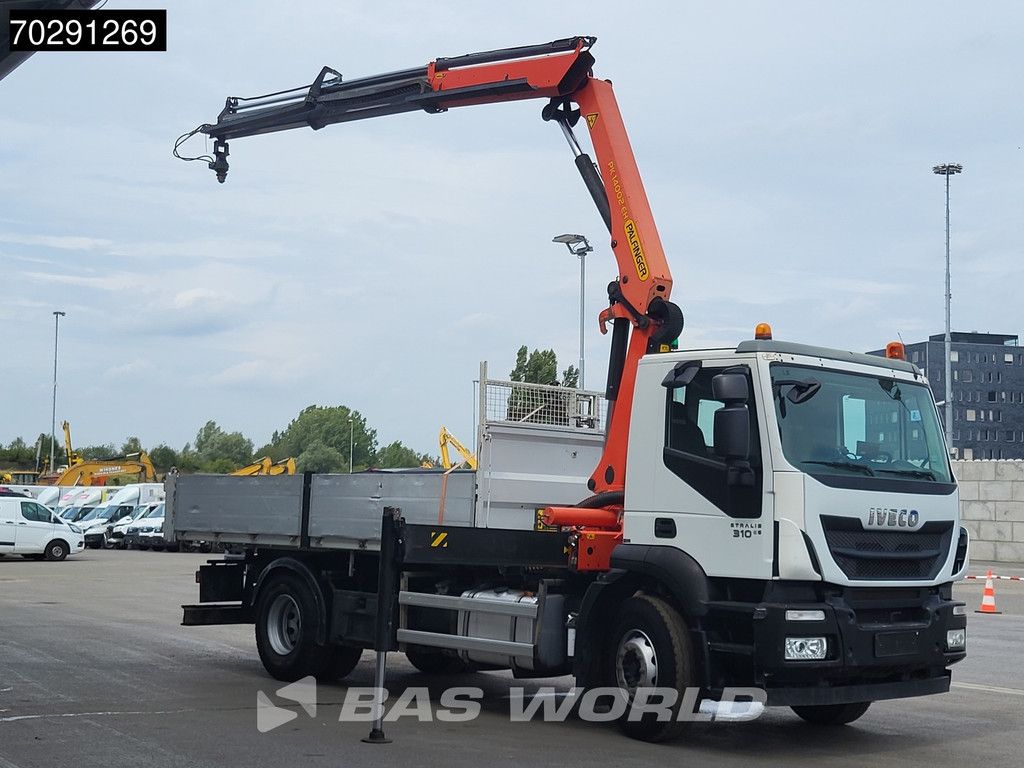 Iveco Stralis 310 4X2 Palfinger PK14002EH Crane Tipper Full Steel Automatic Euro 6