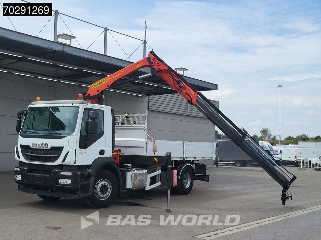 Iveco Stralis 310 4X2 Palfinger PK14002EH Crane Tipper Full Steel Automatic Euro 6
