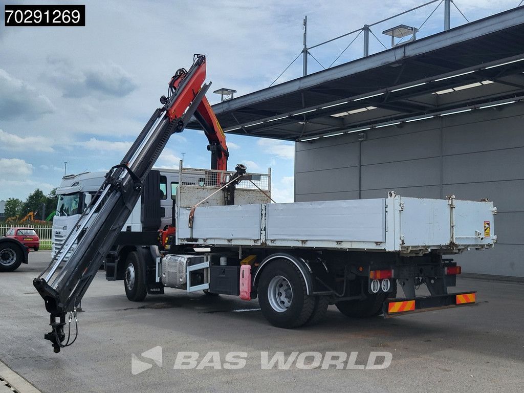 Iveco Stralis 310 4X2 Palfinger PK14002EH Crane Tipper Full Steel Automatic Euro 6