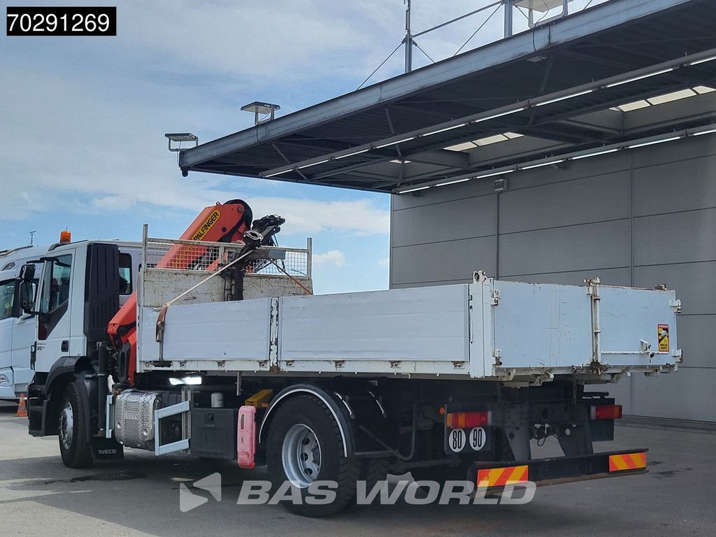 Iveco Stralis 310 4X2 Palfinger PK14002EH Crane Tipper Full Steel Automatic Euro 6