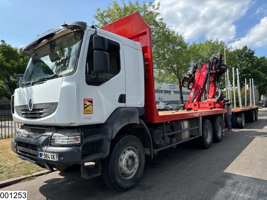 Renault Kerax 450 Dxi 6x4, Manual, Steel, Palfinger, Combi